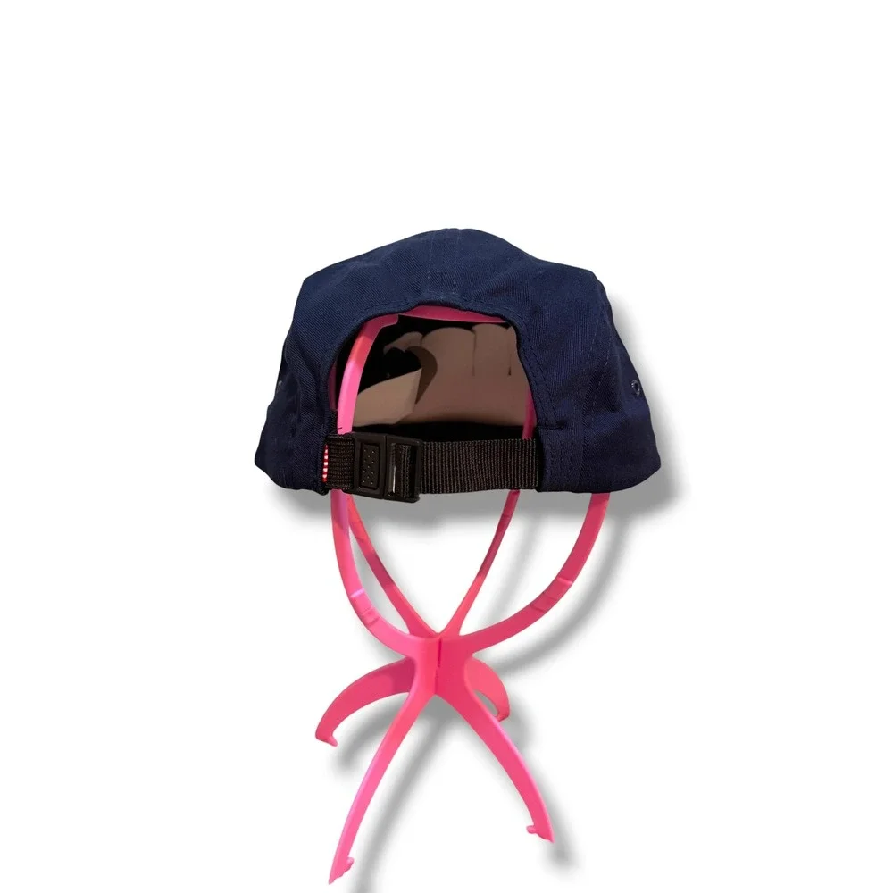 Herschel Supply Co 5-Panel Camper Hat Mens OSFM Navy Blue Adjustable Cap NWOT